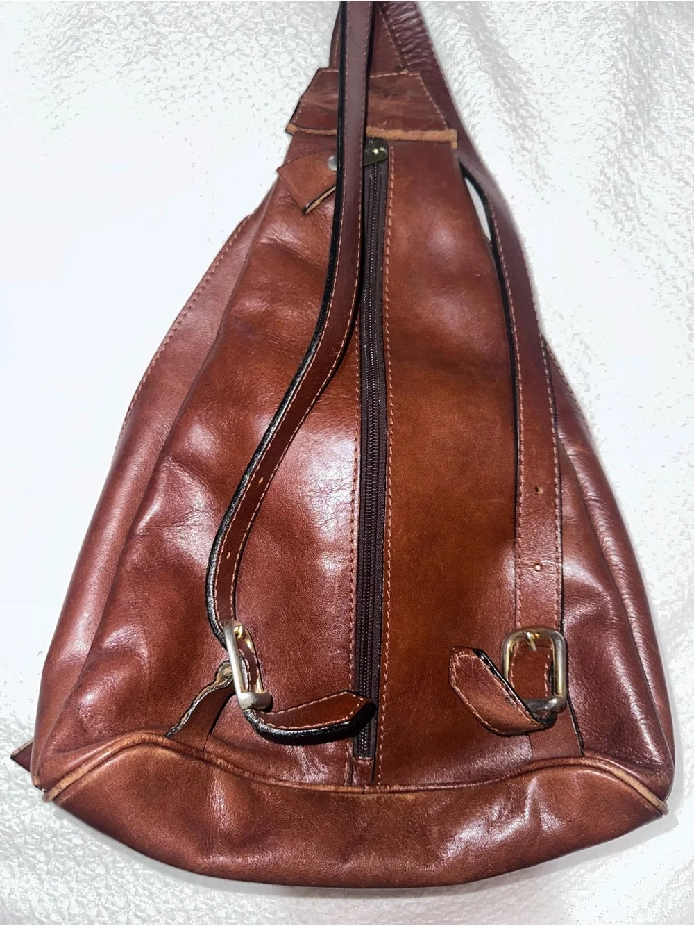 Vintage Fertoui’s Genuine Leather Backpack